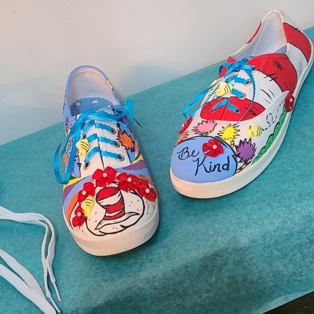 Time And Tru Dr. Seuss Inspired Shoes